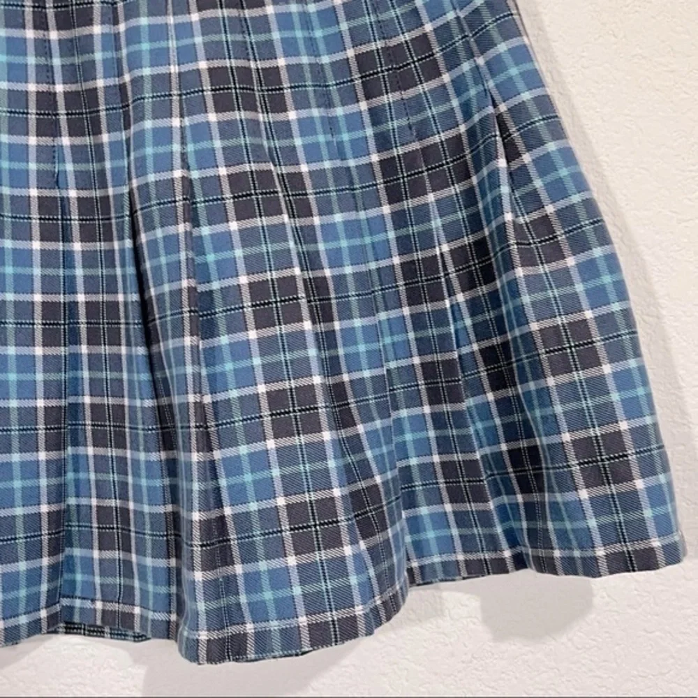 Aeropostale Plaid Pleated Micro Mini Skirt Size XS